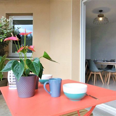 Tout Confort ! Calme, Climatisation, Parking Gratuit, Grande Terrasse, Ascenseur, Wifi Carcassonne Dış mekan fotoğraf