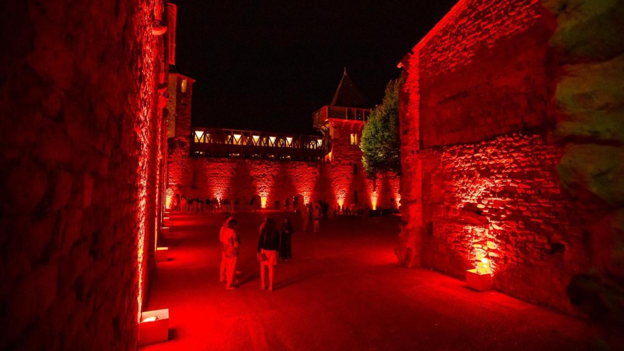 Tout Confort ! Calme, Climatisation, Parking Gratuit, Grande Terrasse, Ascenseur, Wifi Carcassonne Dış mekan fotoğraf