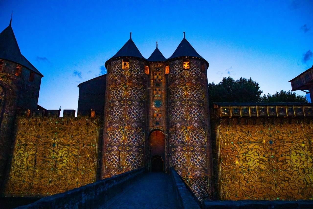 Tout Confort ! Calme, Climatisation, Parking Gratuit, Grande Terrasse, Ascenseur, Wifi Carcassonne Dış mekan fotoğraf