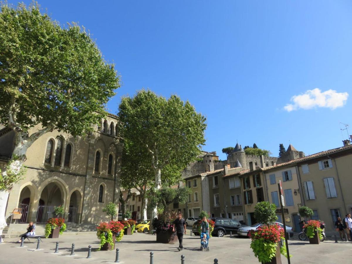 Tout Confort ! Calme, Climatisation, Parking Gratuit, Grande Terrasse, Ascenseur, Wifi Carcassonne Dış mekan fotoğraf